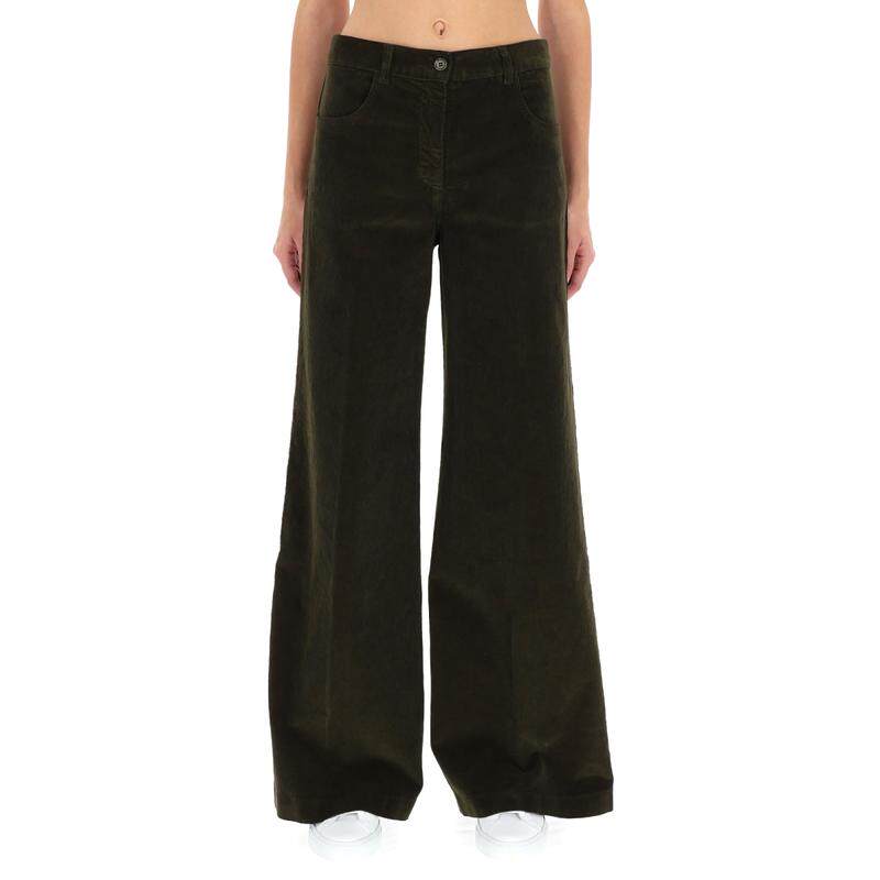 Aspesi 女士 FW25 长裤 寬腿燈芯絨褲