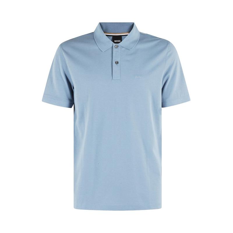 Hugo Boss 男士 SS25 POLO衫 Boss Pallas 刺繡直下擺 Polo 衫