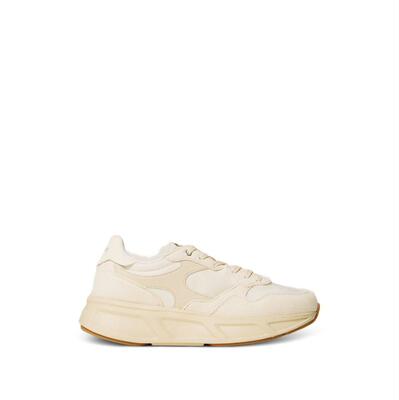 TWINSET 女士 SS26 运动鞋 PU ELASTANE 浅褐色聚酯平底鞋