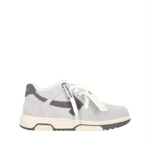 Off-White 女士 SS26 运动鞋 灰白色 Out Of Office 系带