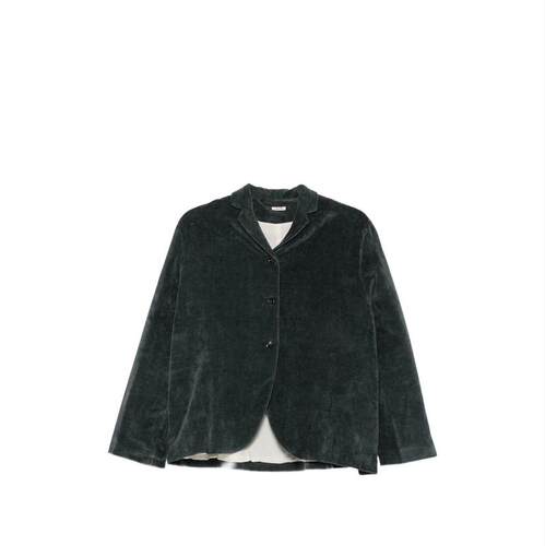 Apuntob 女士 FW26 西装外套 深绿色夹克
