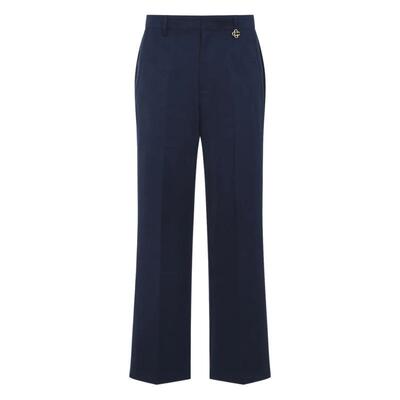 Casablanca 男士 SS26 长裤 MONOGRAM-PATTERN CHARM-DETAIL 裤子