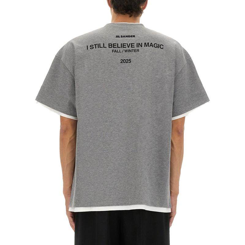 Jil Sander 男士 FW25 T恤 印花T恤