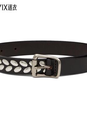 Lemaire 女款棕色 Almond Stud 腰带 迷衣时尚