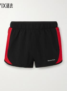 【秋季新品】District Vision 男款直筒拼接弹性针织短裤 迷衣时