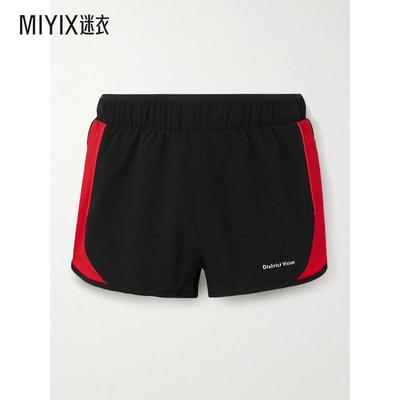 【秋季新品】District Vision 男款直筒拼接弹性针织短裤 迷衣时