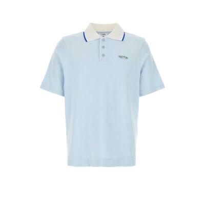 Casablanca 男士 SS26 POLO衫 卡萨布兰卡丝绒短袖