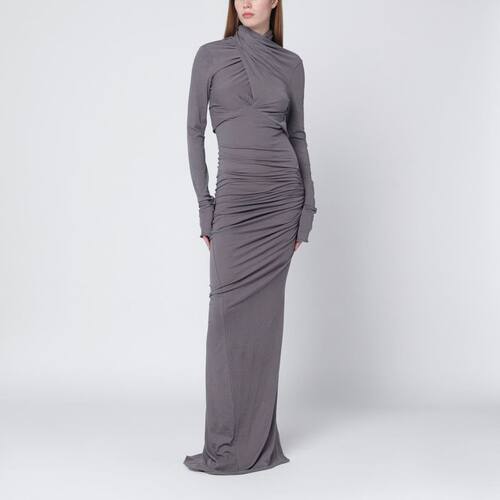 Entire Studios 女士 FW25 连衣裙 长款灰色垂褶