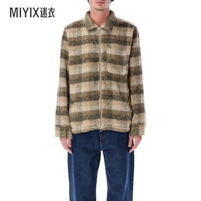 [秋冬新品]Huf 男款HUF Megablast 格子绒毛夹克 迷衣时尚