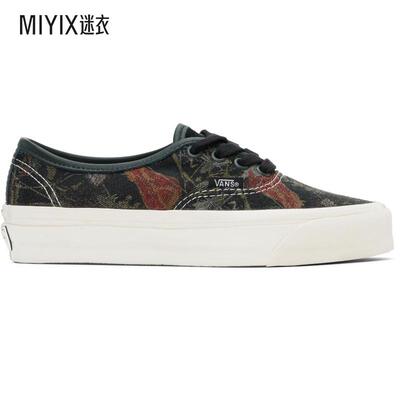 Vans范斯 女士黑色 Premium Authentic 44 Jacquard 运动鞋 迷衣
