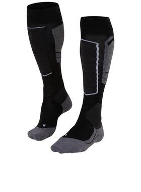 Falke 女士 FW25 袜子 SK4 黑色袜子