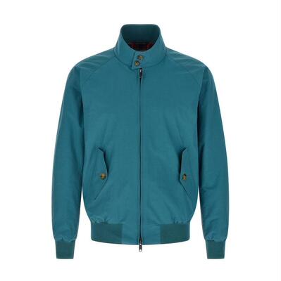 Baracuta 男士 SS26 夹克 G 9 Harrington 拉链飞行员