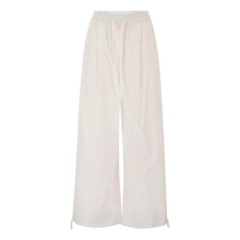 Weekend Max Mara 女士 长裤 WKIBELLICO – 阔腿棉质抽绳裤子