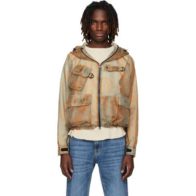 South2 West8 男士 夹克 橙色  驼色 Bush Trek 夹克