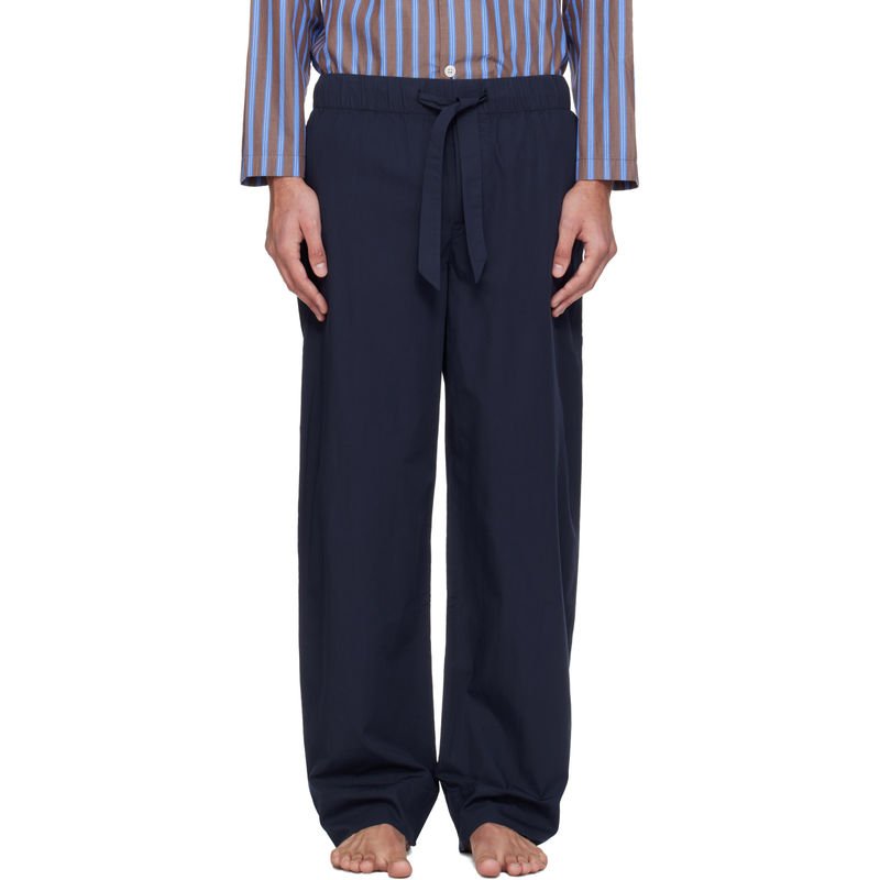 Tekla Fabrics 男士 睡衣 海军蓝睡裤