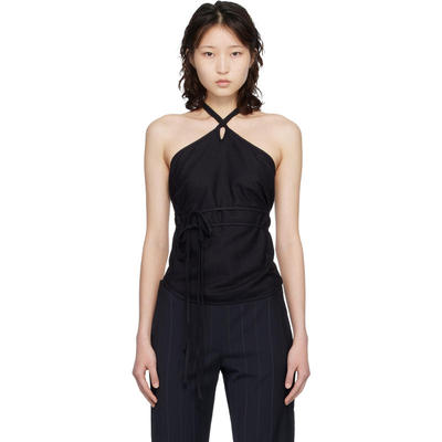 Baserange 女士 背心 黑色 Wild Silk Mar 上装