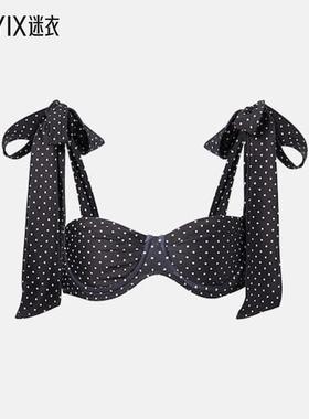 Same 女士波尔卡圆点比基尼上装 迷衣时尚