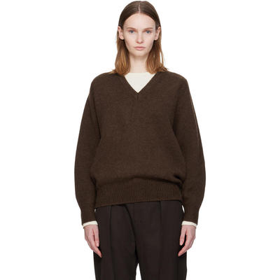 Nothing Written 女士 毛衣 棕色 Pound Alpaca 毛衣