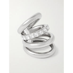 Rabanne 女士秋冬新品 耳环 Paco 華麗耳夾