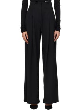 St. Agni 女士 长裤 黑色 Paperbag Waist 长裤