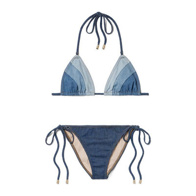 Zimmermann 女士 比基尼 Tallow 牛仔比基尼