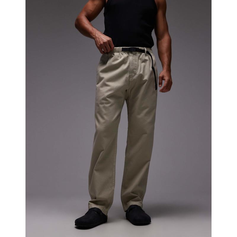 Gramicci 女士 长裤 G-pant 锥形裤子(米黄色)