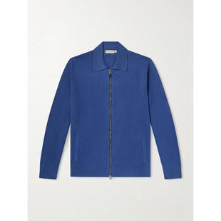 开衫 Canali SS26 男士 棉质莫代尔混纺拉链针织 康钠丽