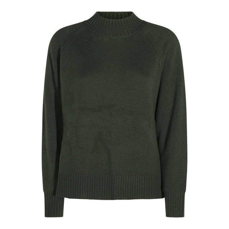 Allude 女士 FW26 针织衫 绿色羊绒