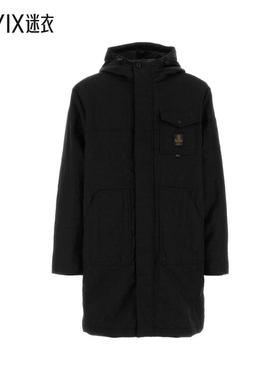 [秋冬新品]RefrigiWear 男款Elliot 黑色尼龙大衣 迷衣时尚