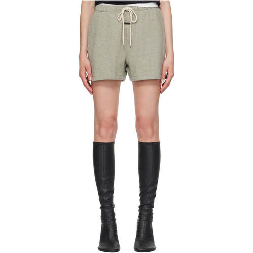 Essentials 女士 短裤 灰色 Classic Fit