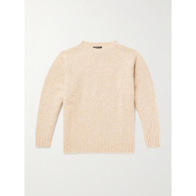 Beams 男士 SS26 毛衣 Bernard 蓬松羊毛毛衣