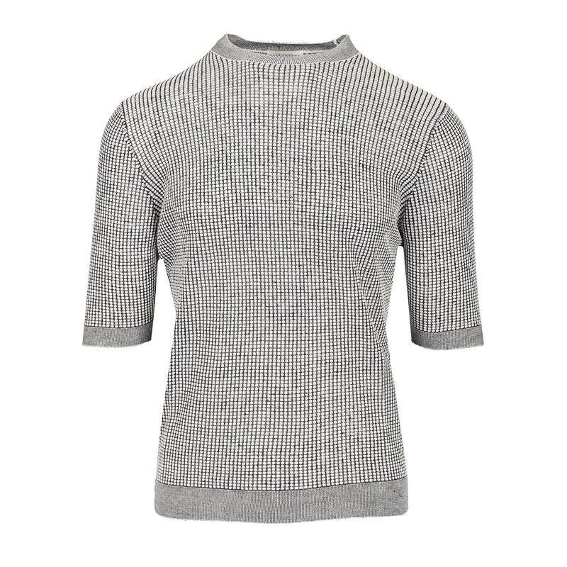 Ballantyne 男士 SS25 针织衫 短袖套头衫