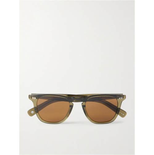 Garrett Leight 男士 FW26 太阳镜 Brooks X D形框醋纤太阳眼镜