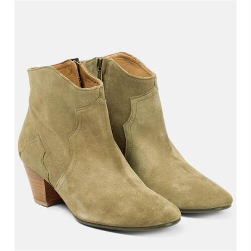 ISABEL MARANT 伊莎贝尔·玛兰 女士 短靴 Dicker 绒面革