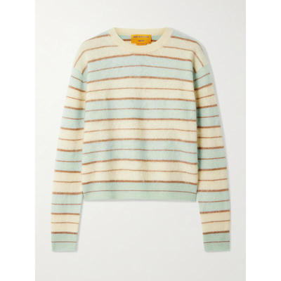 Guest In Residence 女士 SS26 毛衣 條紋羊絨針織衫