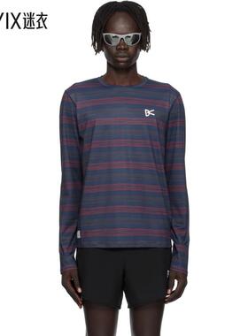 District Vision 男款海军蓝 Lightweight Long Sleeve Graphic T