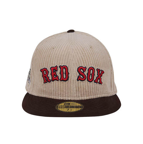 New Era 纽亦华 男士 SS24 帽子 59FIFTY BOSTON SOX 红色