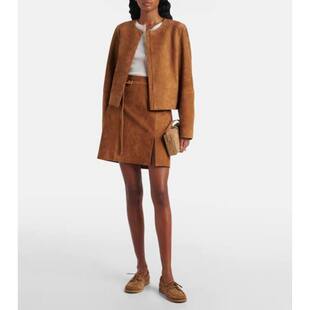 Vince 女士 T恤 羊绒真丝亨利领衬衫