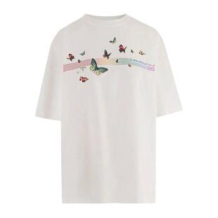 Casablanca 男士 SS26 T恤 卡萨布兰卡蝴蝶印花