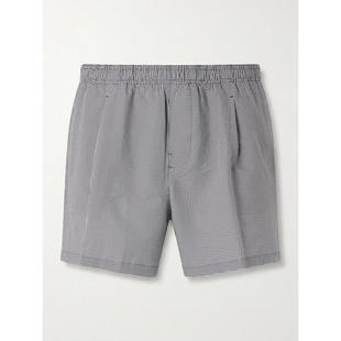 Legacy Boxer 男士 泳裤 直筒中长格纹绉条纹 SS26 Our