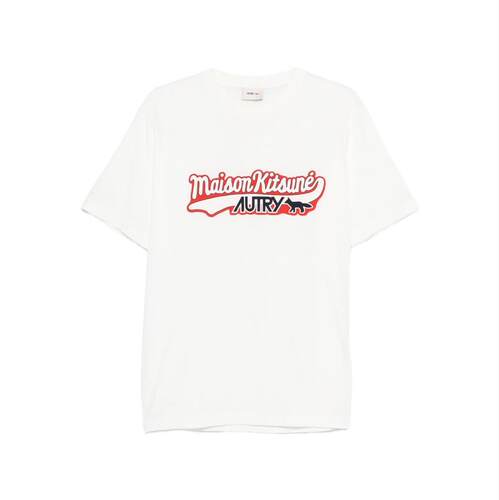 Maison Kitsuné 男士 FW25 T恤 徽标棉质