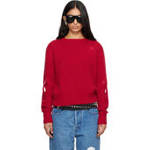 Slashed Stefan Shaggy 毛衣 红色 Cooke 女士