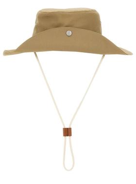 Jil Sander 女士 SS25 帽子 系带棉帽