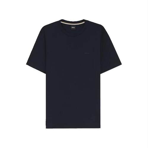 Boss 博斯 男士 T恤 Cotton-jersey T-shirt with logo detail