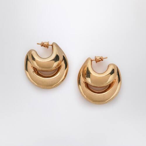 Panconesi 女士 SS26 耳环 BLOW UP HUGGIES 色调(金色)