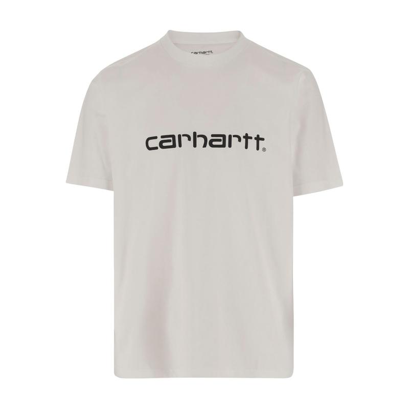 Carhartt WIP 男士 SS26 T恤 PRE and Polos T恤白色T恤