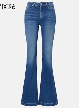 Adriano Goldschmied 女款Tropea 高腰喇叭型牛仔裤 迷衣时尚