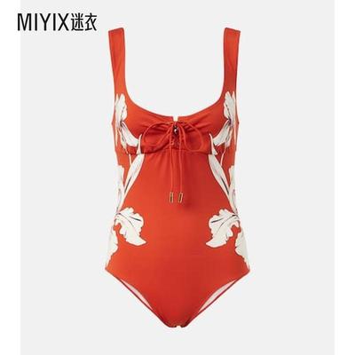 La DoubleJ 女款Sunset 花朵泳衣 迷衣时尚