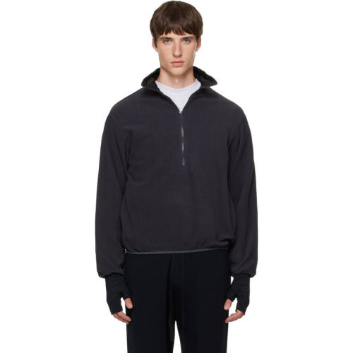 Entire Studios 男士 卫衣 黑色 Shell Fleece 套头衫