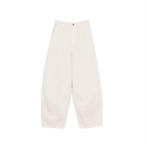 Alysi 女士 FW26 长裤 BARREL 棉质裤子